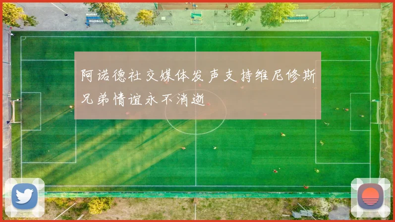 阿诺德社交媒体发声支持维尼修斯兄弟情谊永不消逝